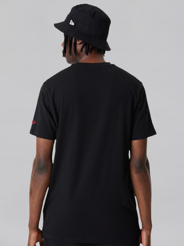 NBA - Miami Heat Miami Heat NBA Sky Print Black T-Shirt (4)