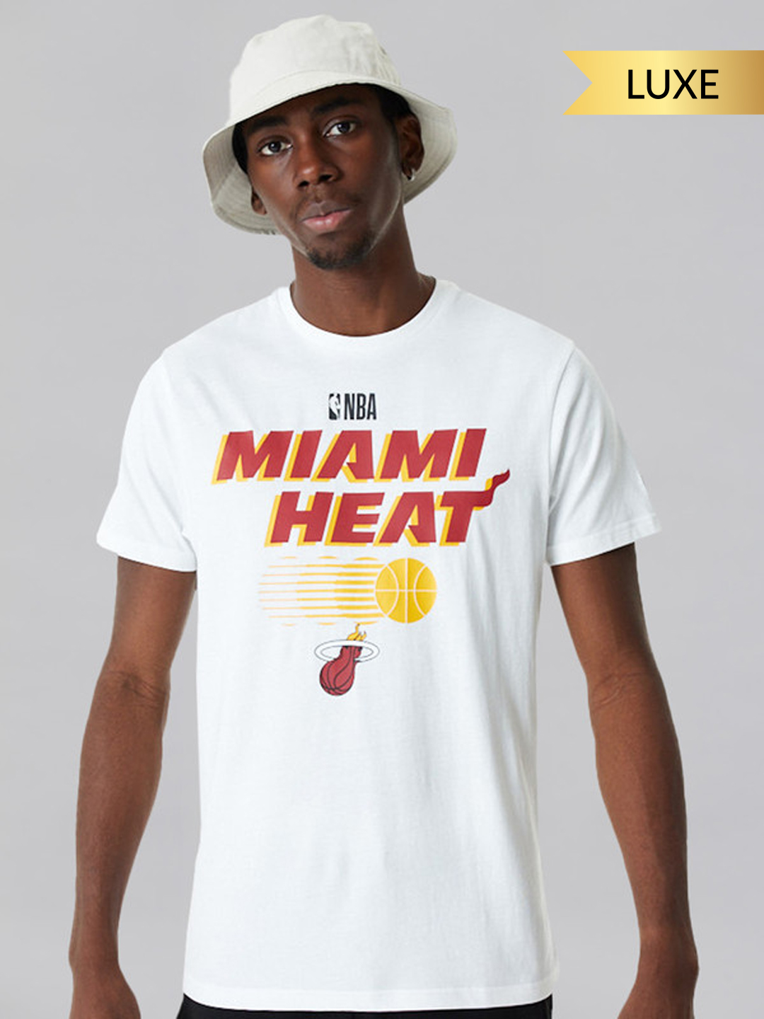Miami Heat NBA Team Graphic White T-Shirt