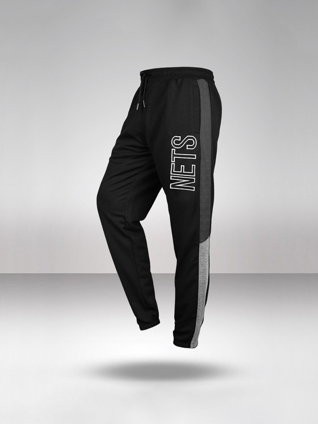 NBA Brooklyn Nets: Classic Track Pants - Black (1)