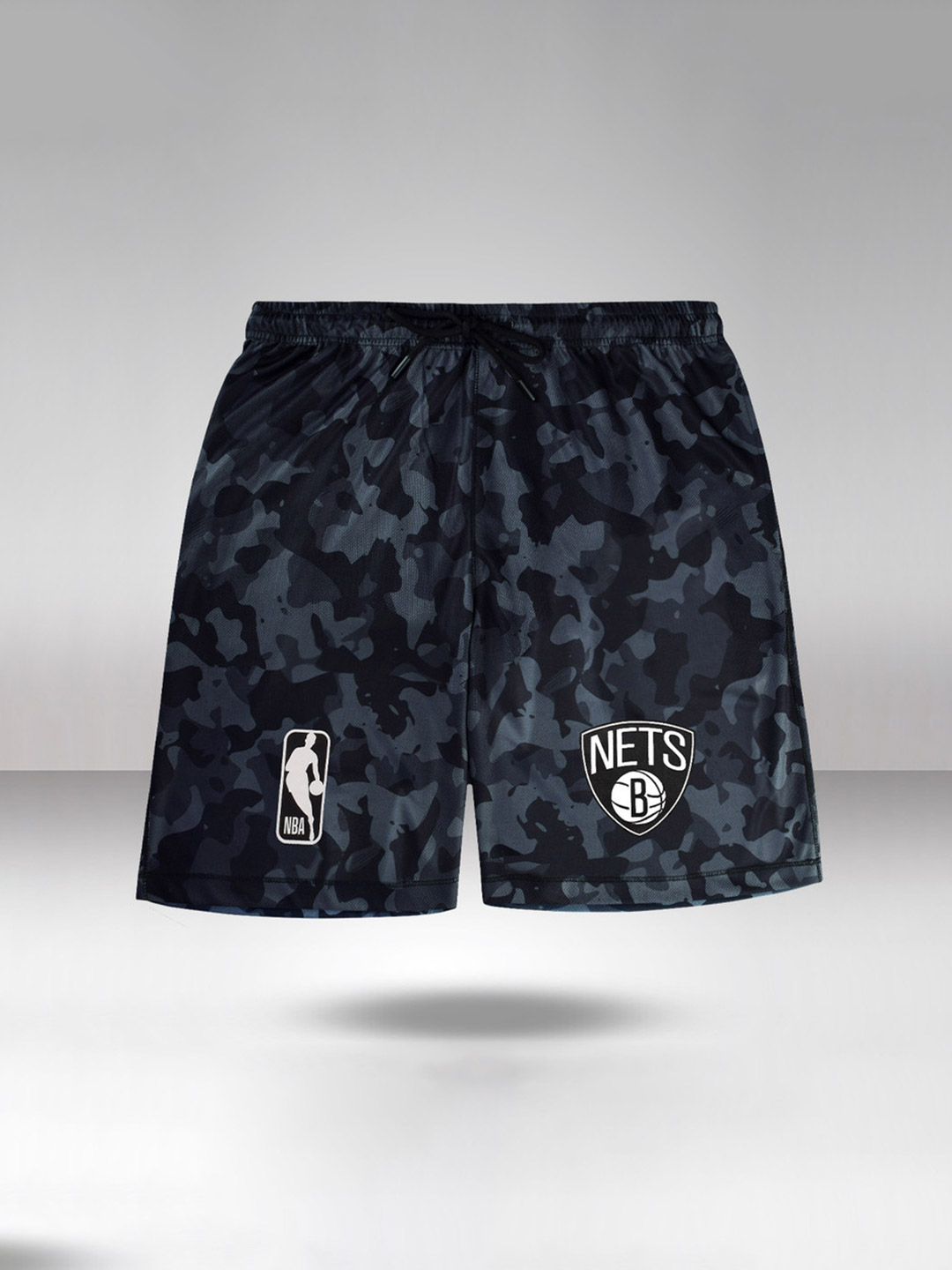 NBA Brooklyn Nets: Combat Shorts - Black (1)