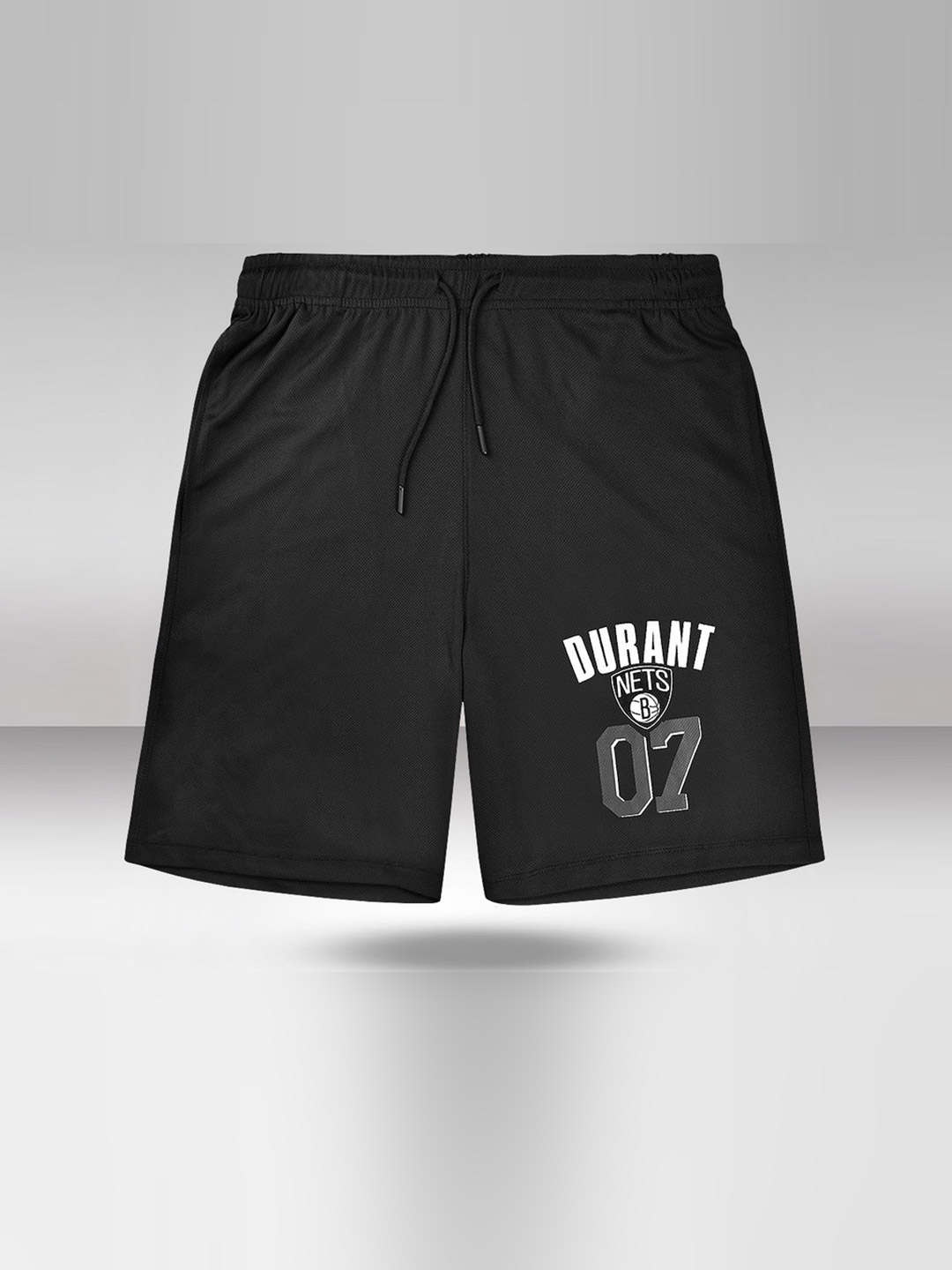 NBA - Brooklyn Nets Men Black Kevin Durant Basketball Shorts  (1)