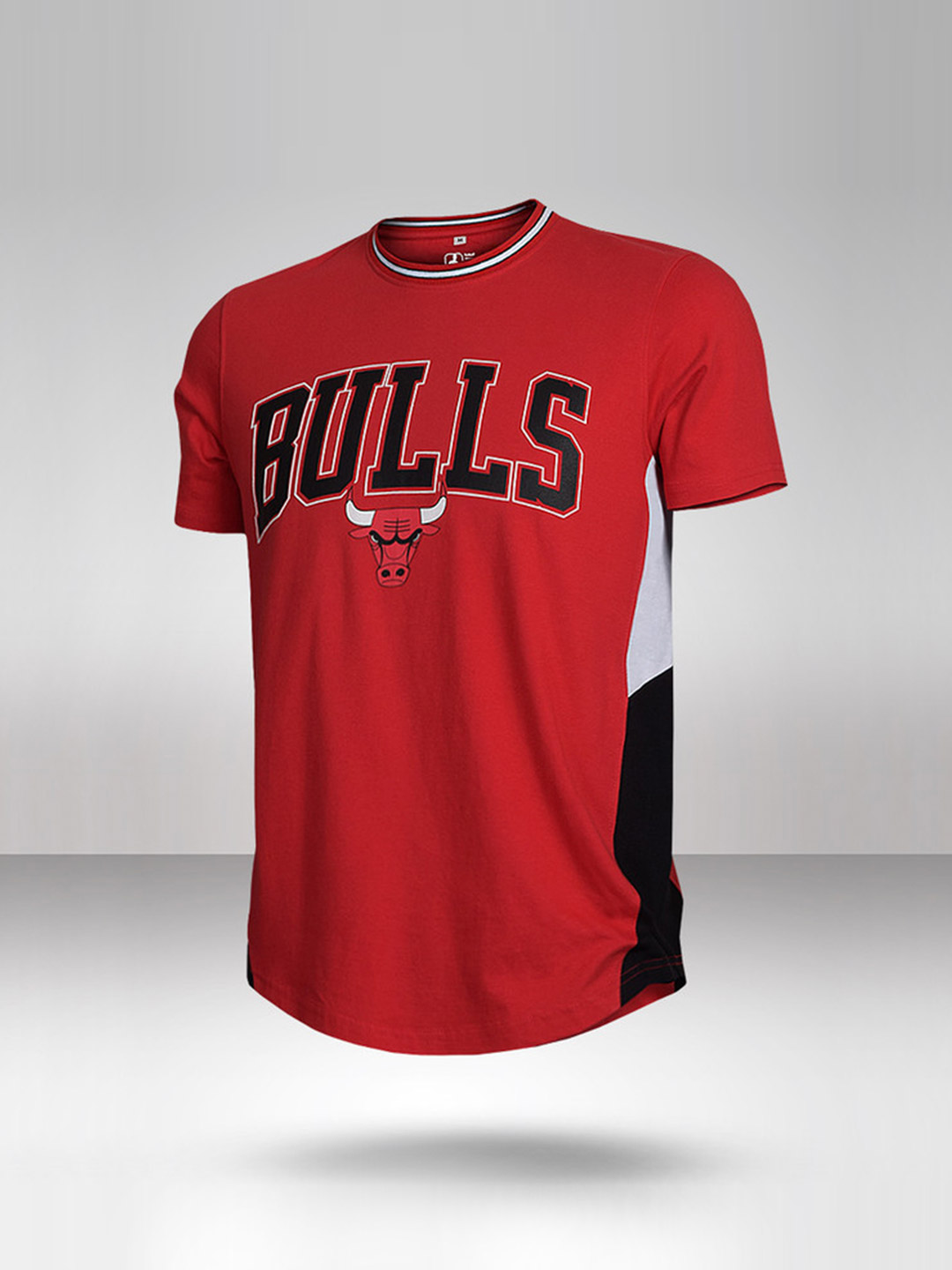 NBA - Chicago Bulls Chicago Bulls Super Fan T Shirt Red (1)