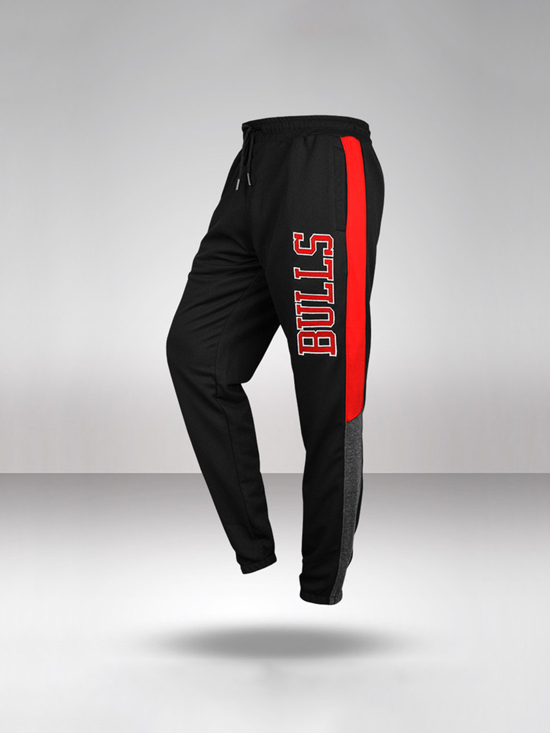 NBA Chicago Bulls: Classic Track Pants - Black (1)