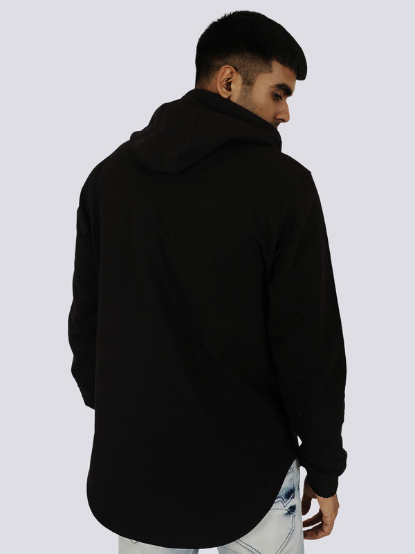 NBA - Chicago Bulls Men Black Printed Gold Foil Hoodie (2)