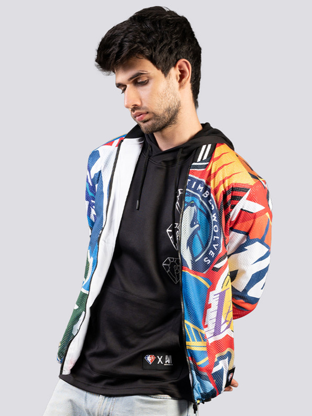NBA East and West Mesh Jacket (1)