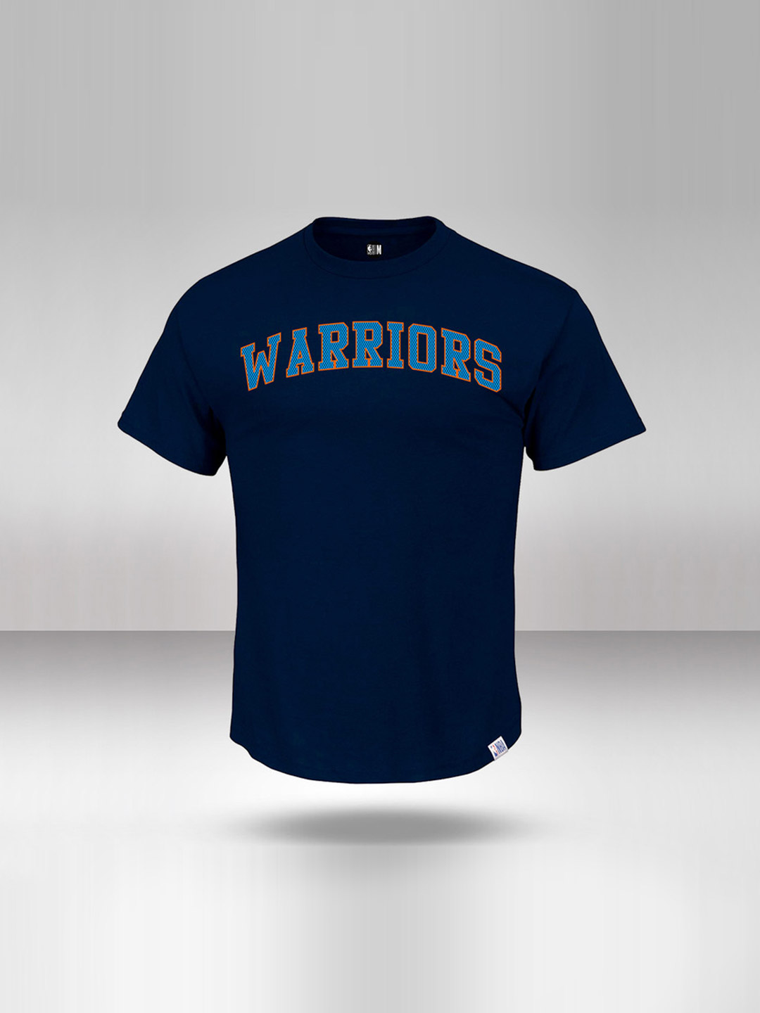 NBA - Golden State Warriors Men Navy Blue Printed Round Neck T-Shirt  (1)