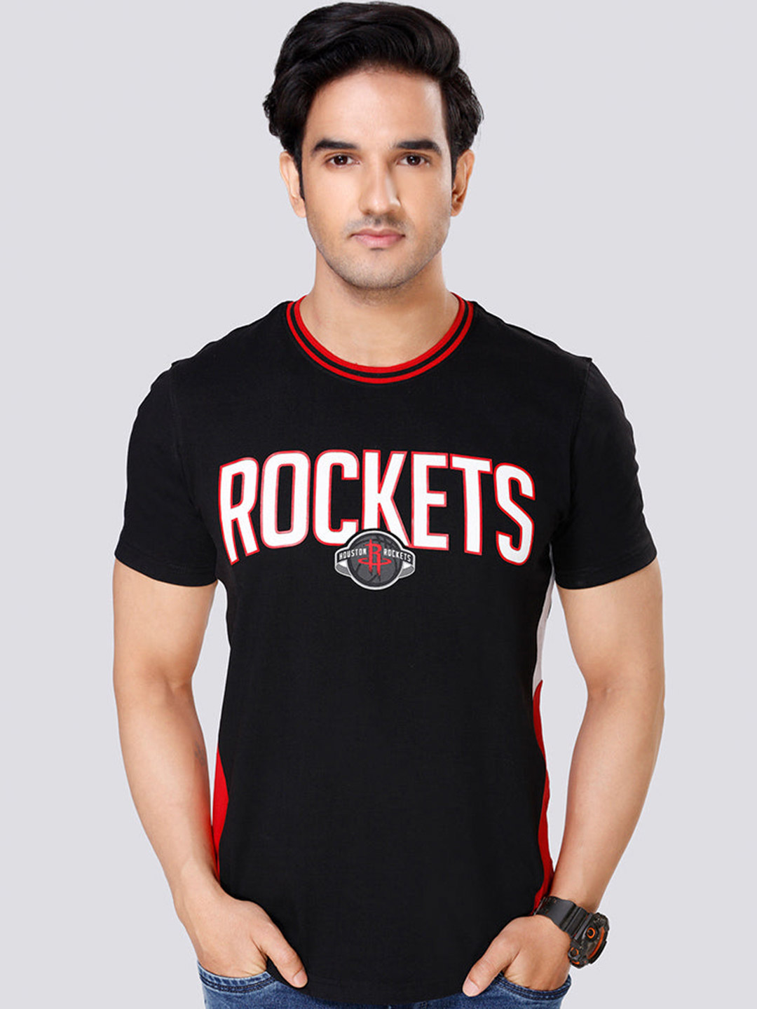 NBA - Houston Rockets Houston Rockets Men Super-Fan T-Shirt (1)