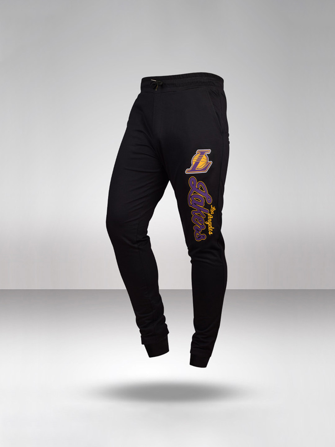 Buy Los Angeles Lakers Joggers Black From Fancode Shop