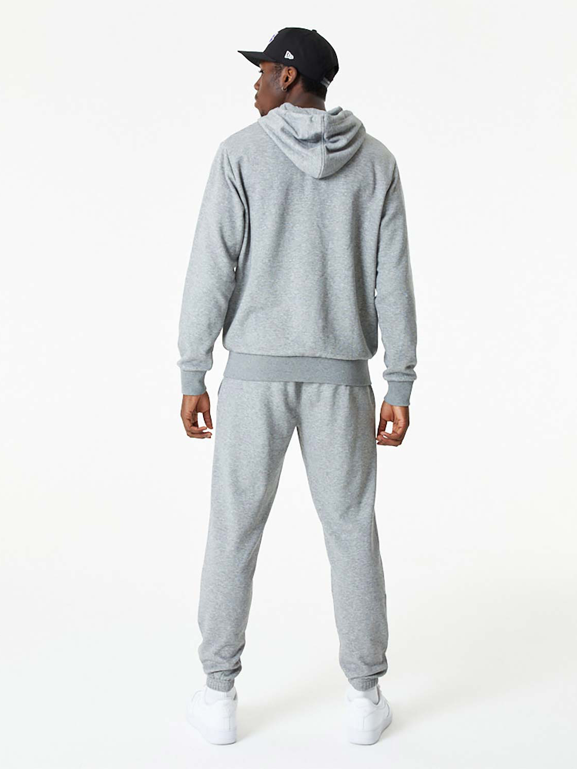 NBA - Los Angeles Lakers LA Lakers NBA Essentials Grey Full Zip Hoodie
 (4)