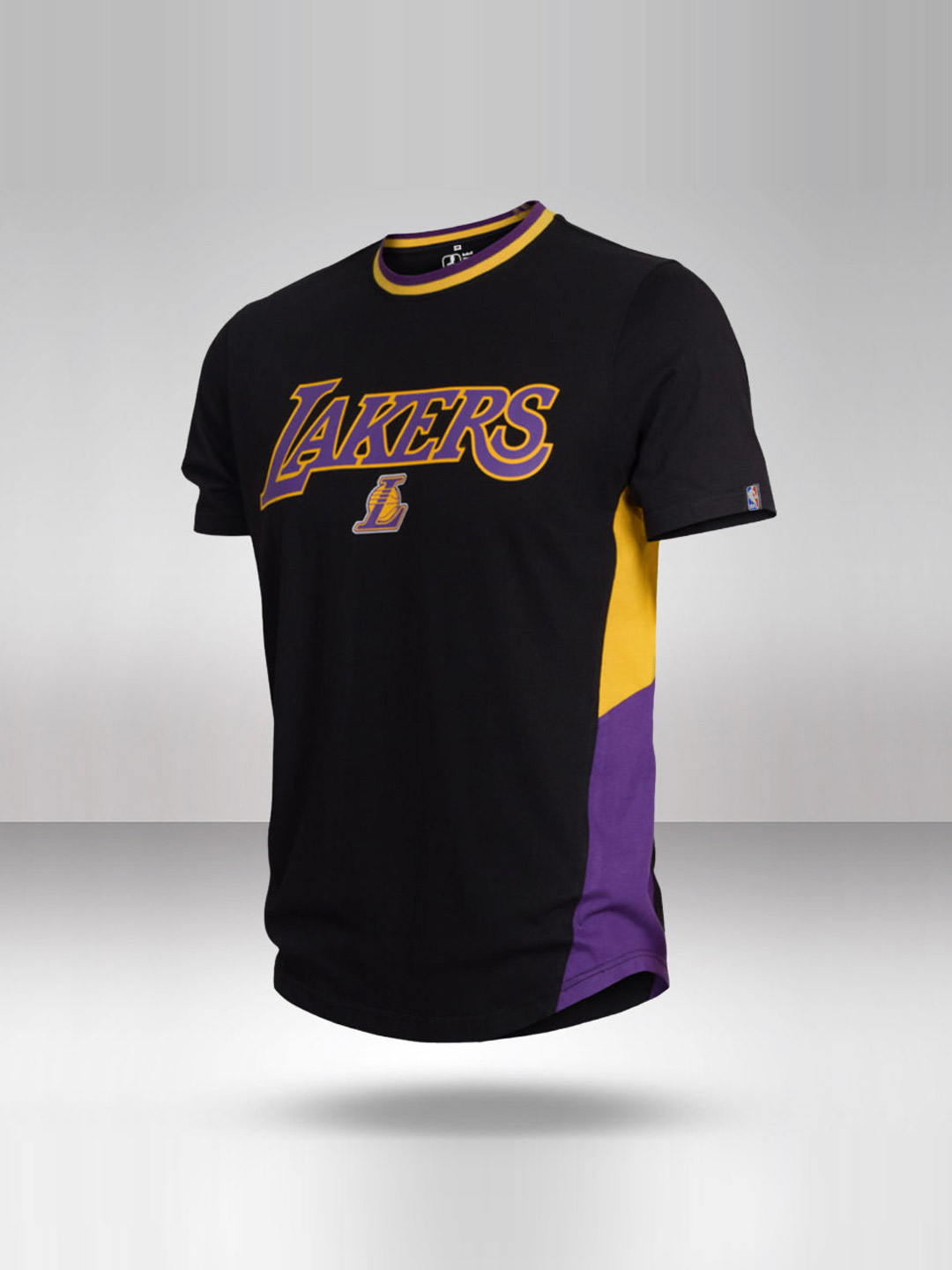 NBA - Los Angeles Lakers Los Angeles Lakers Round Neck Super-Fan T-Shirt (1)
