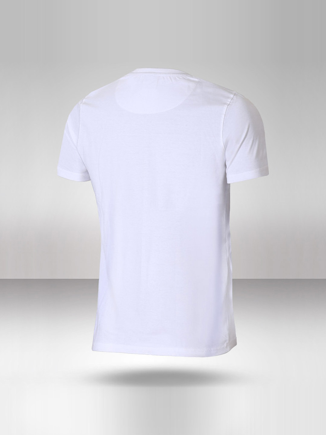 NBA - Los Angeles Lakers Men White Yellow Printed Round Neck T-Shirt  (2)