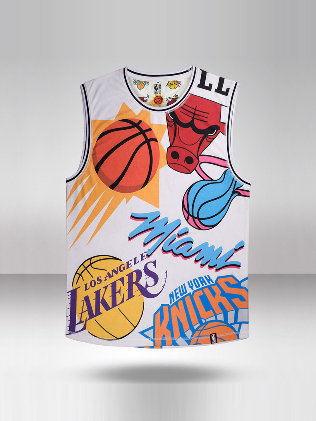 NBA NBA Logo Mash Regular Sleeveless Vest (1)