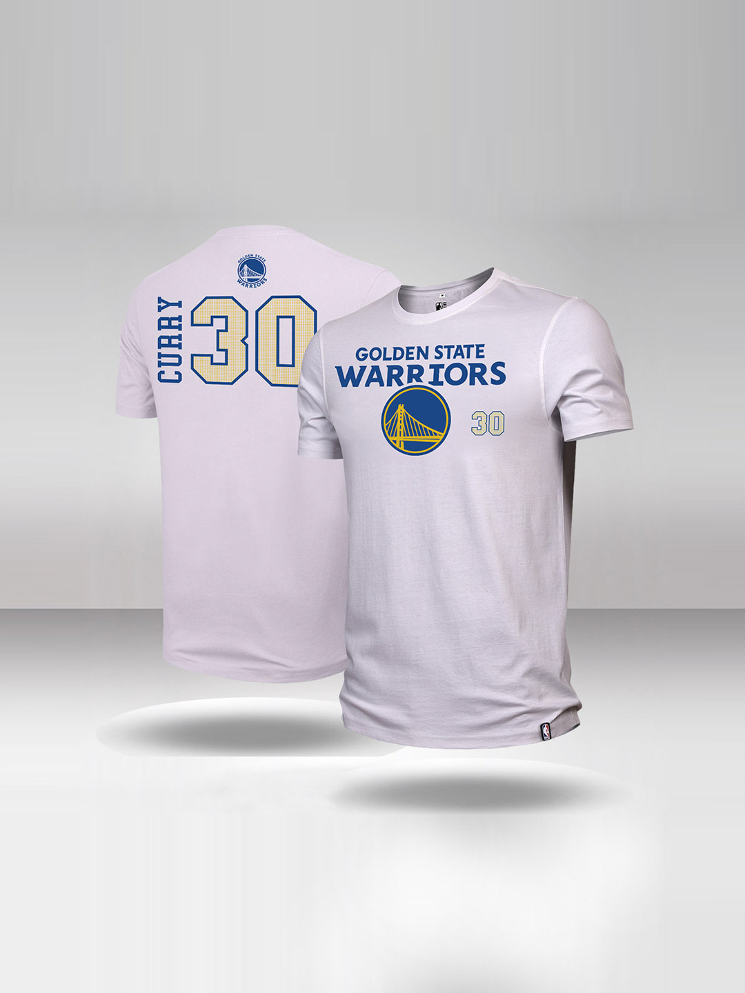 NBA NBA Steph Curry Classic White Regular T-Shirt (1)