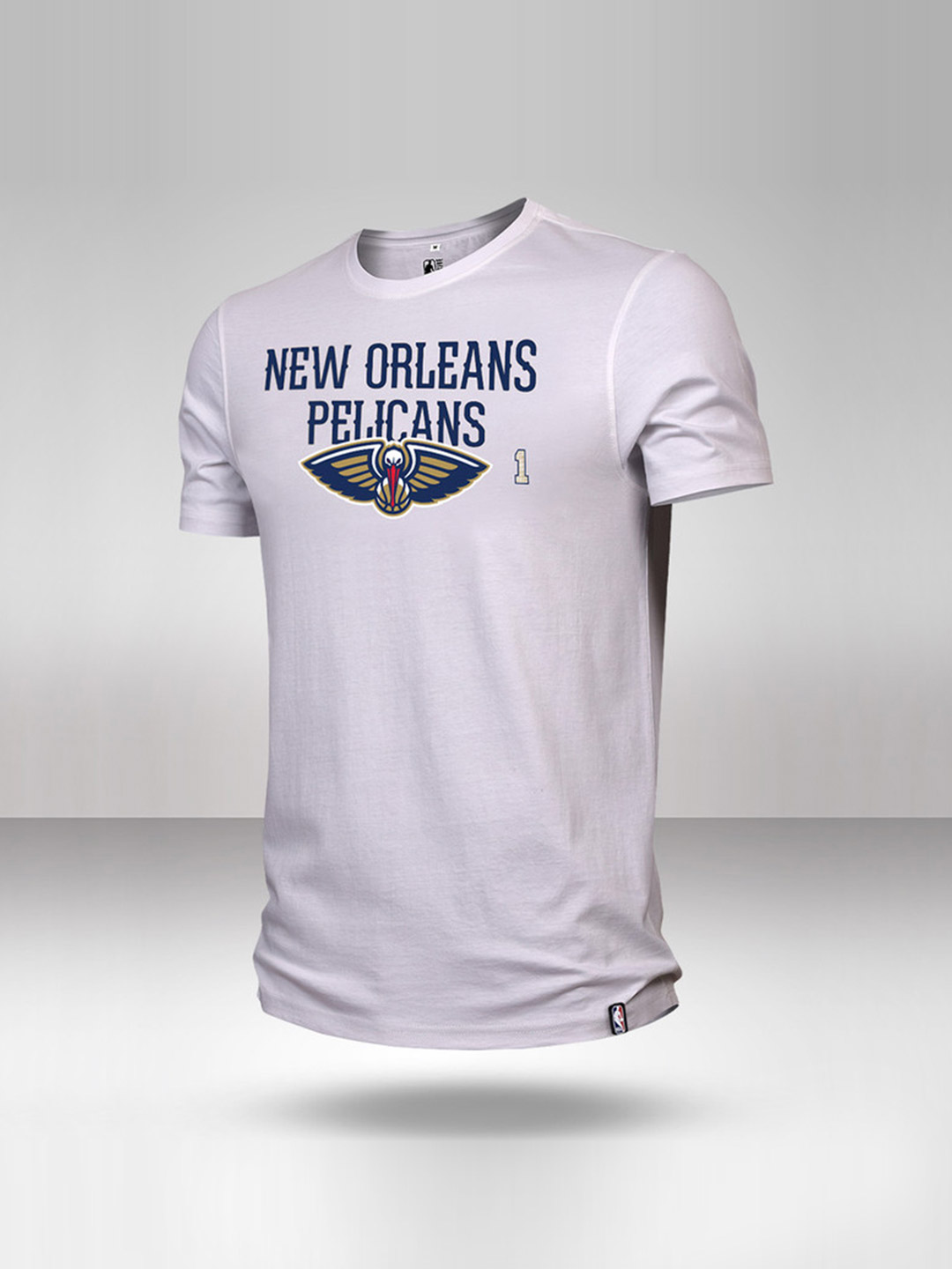 NBA - New Orleans Pelicans Men White Zion Williamson Printed Round Neck Classic T-Shirt 