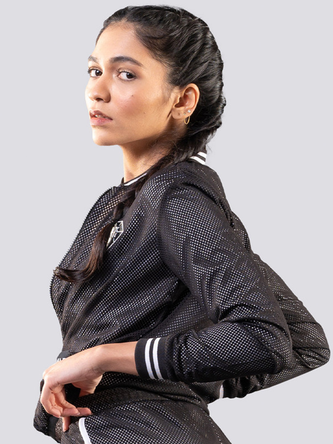 NBA Signature Mesh Crop Jacket (2)