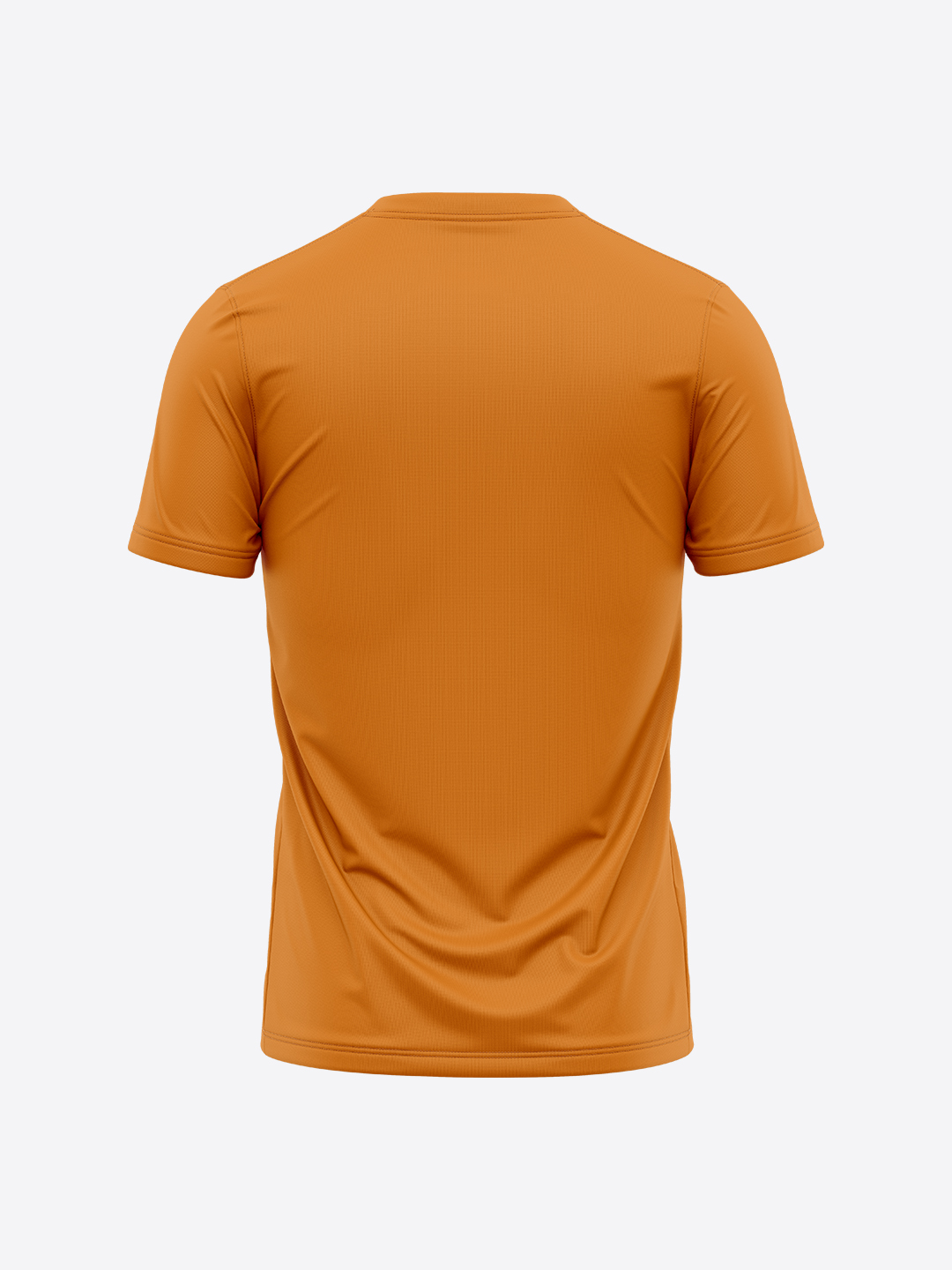 Netherlands ICC Men's T20 WC-24 Orange Logo Printed Half Sleeves Round Neck Polyester T-Shirt (2)
