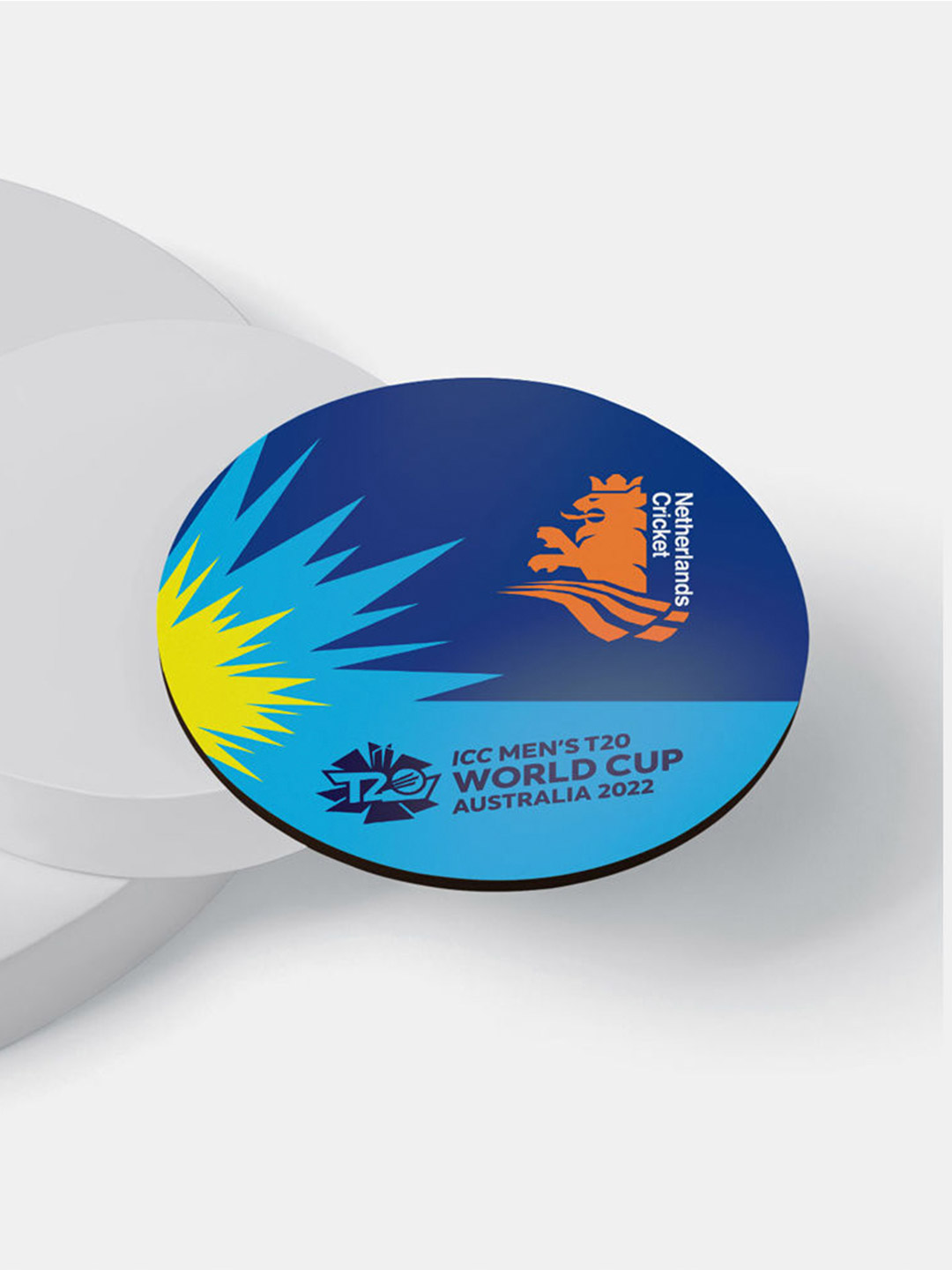 Netherlands Team Netherlands ICC T20 Circle Coaster (6)