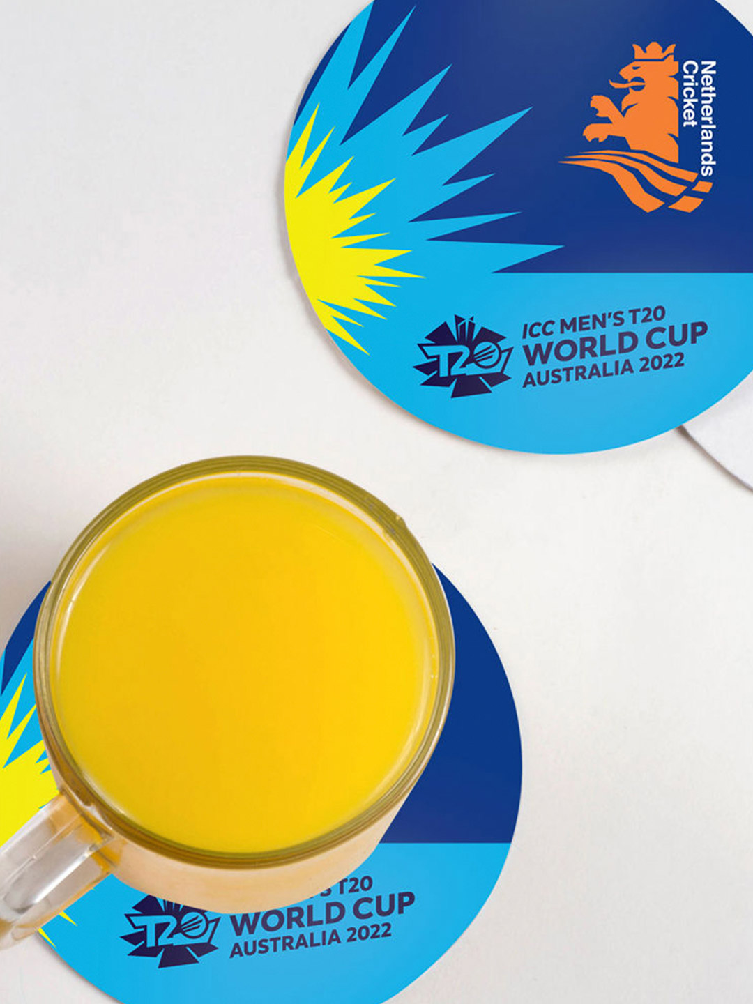 Netherlands Team Netherlands ICC T20 Circle Coaster (2)