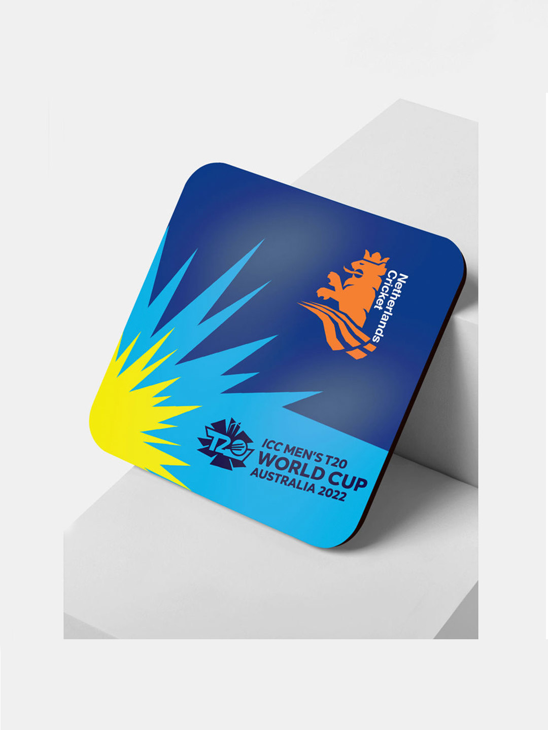 Netherlands Team Netherlands ICC T20 Square Coaster (2)