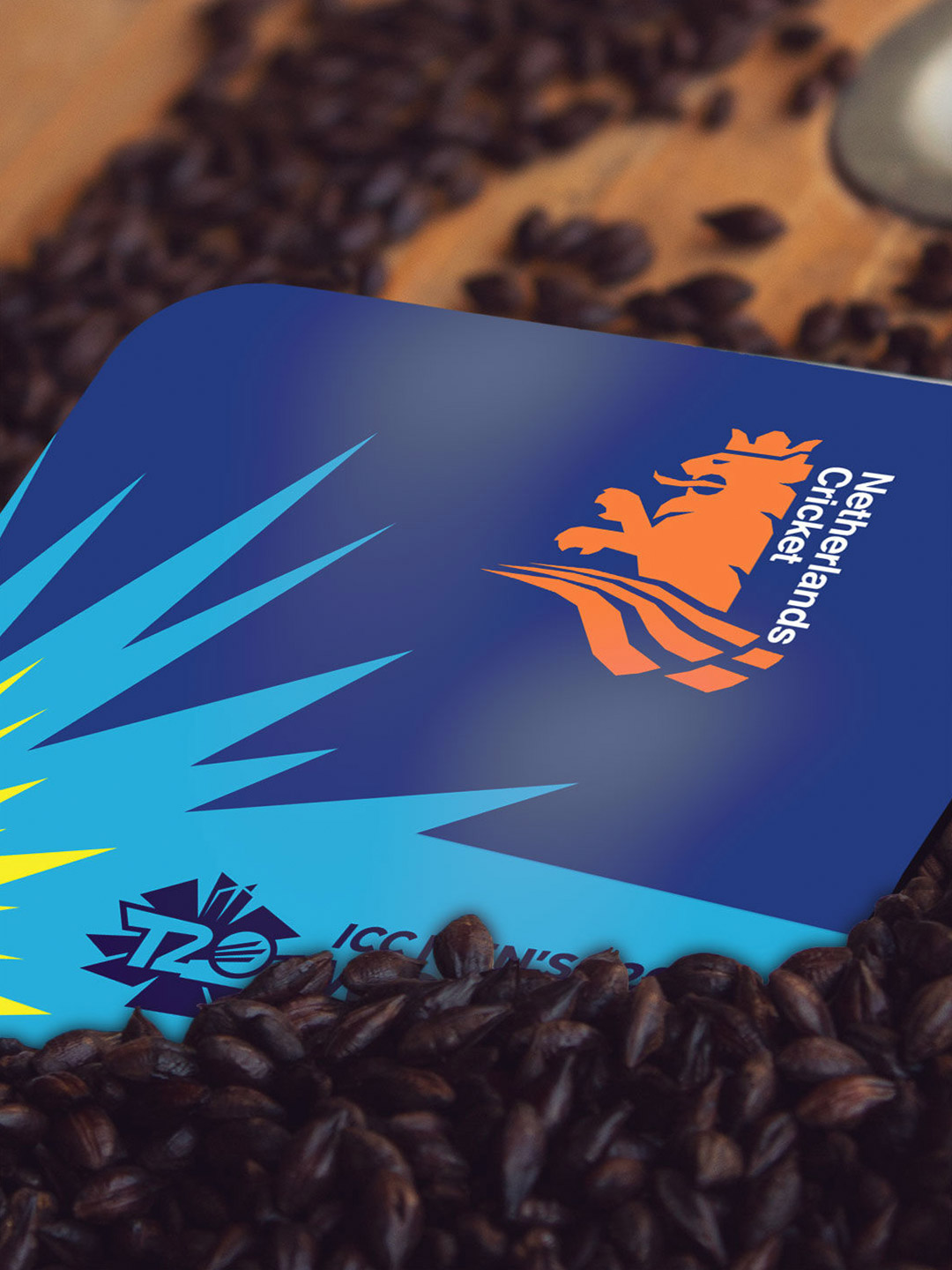 Netherlands Team Netherlands ICC T20 Square Coaster (5)