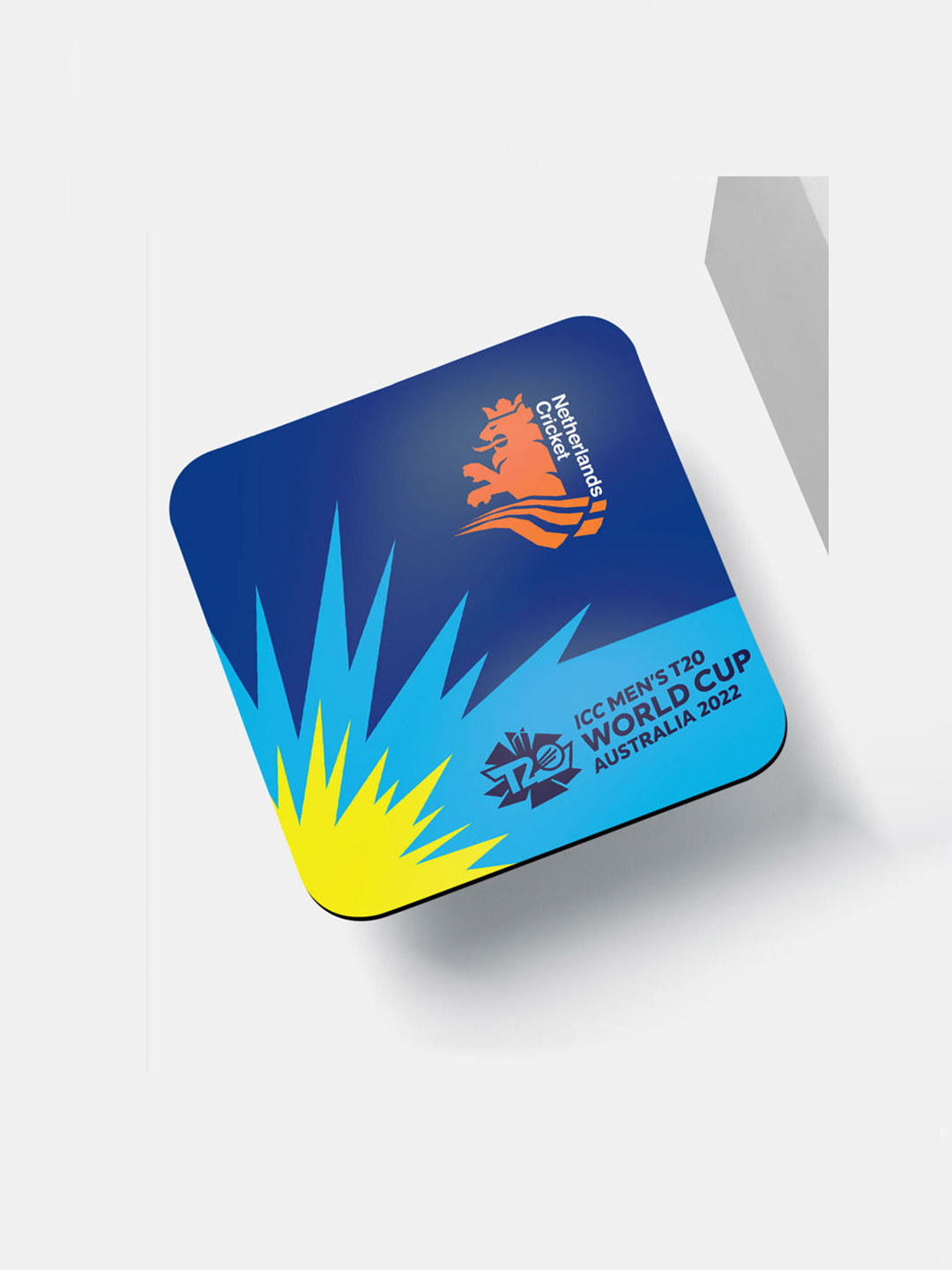 Netherlands Team Netherlands ICC T20 Square Coaster (1)