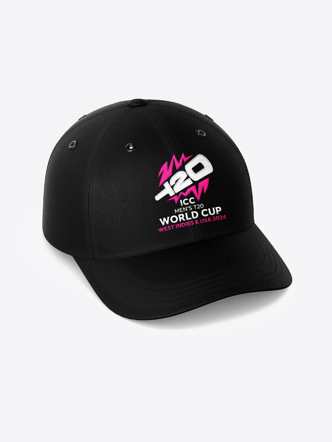 New Zealand ICC Men's T20 WC-24 Black Embroidered Team Newzealand Baseball Cap (3)