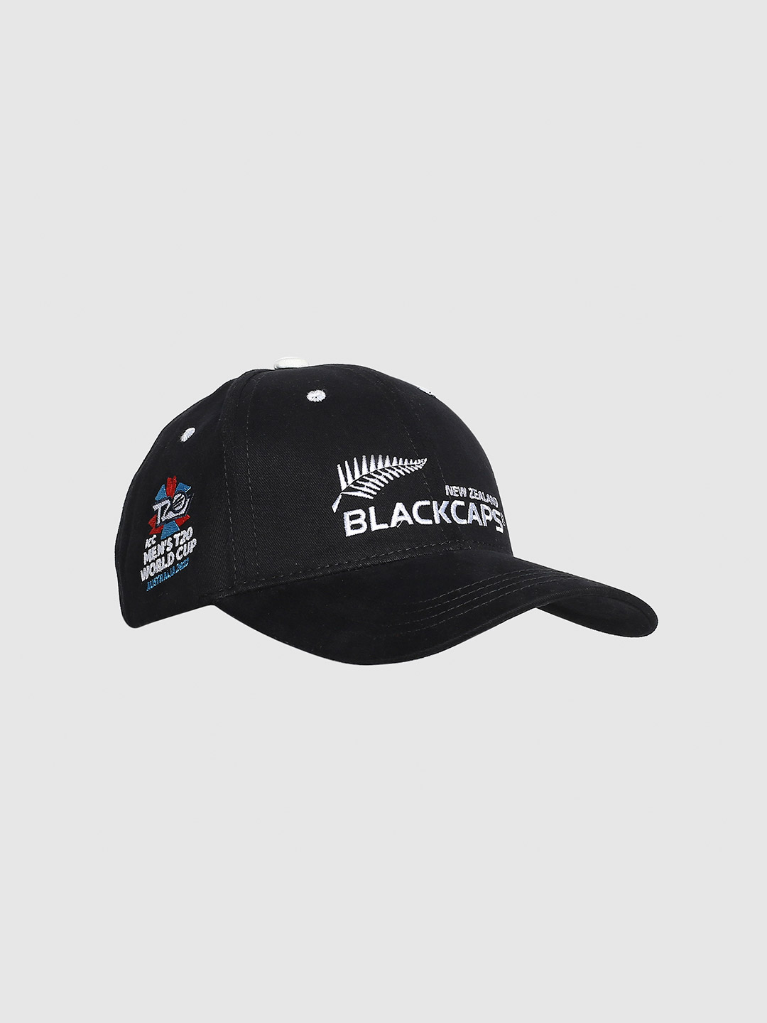 New Zealand Men Black Printed Cricket Cap (1)