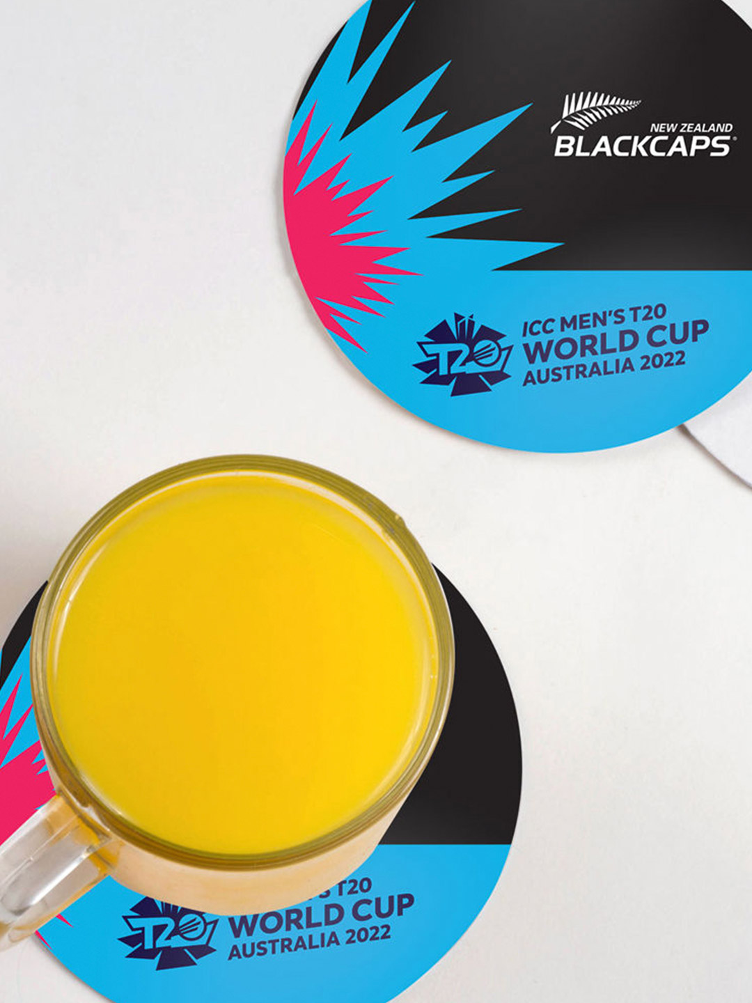 New Zealand Team New Zealand ICC T20 Circle Coaster (6)