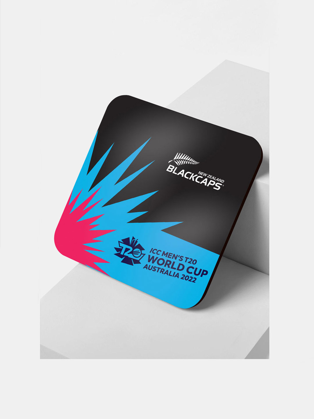 New Zealand Team New Zealand ICC T20 Square Coaster (2)