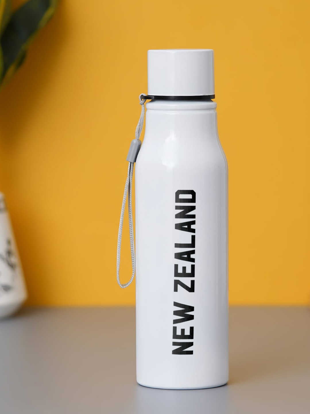 New Zealand ICC Champions Trophy 2025 - Single Walled, Easy to Carry, Leak-Proof, Rust Free, Stainless Steel Bottle - 75 (1)