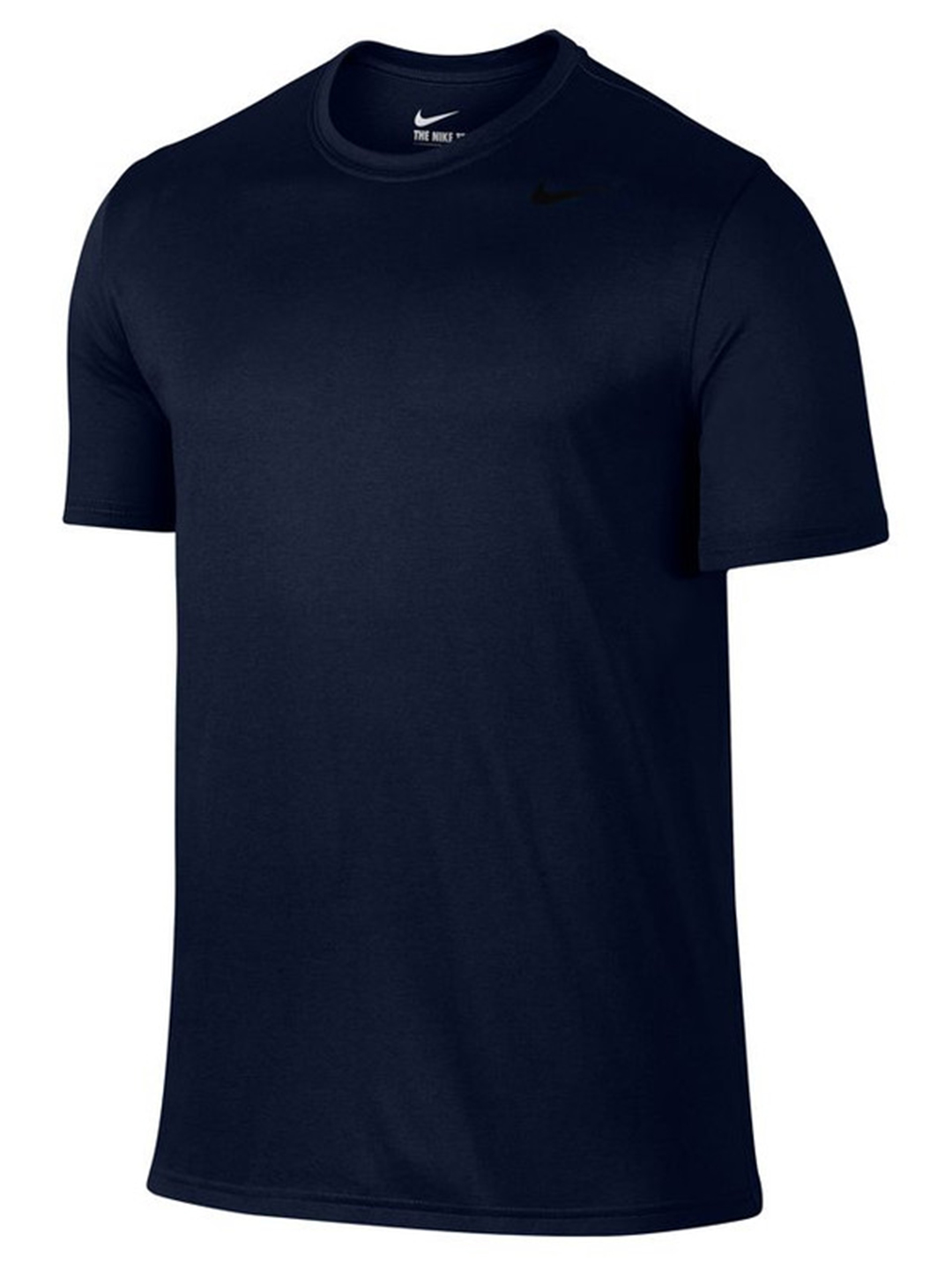 Nike Men Blue Dri-FIT Legend Round Neck Solid T-Shirts (3)