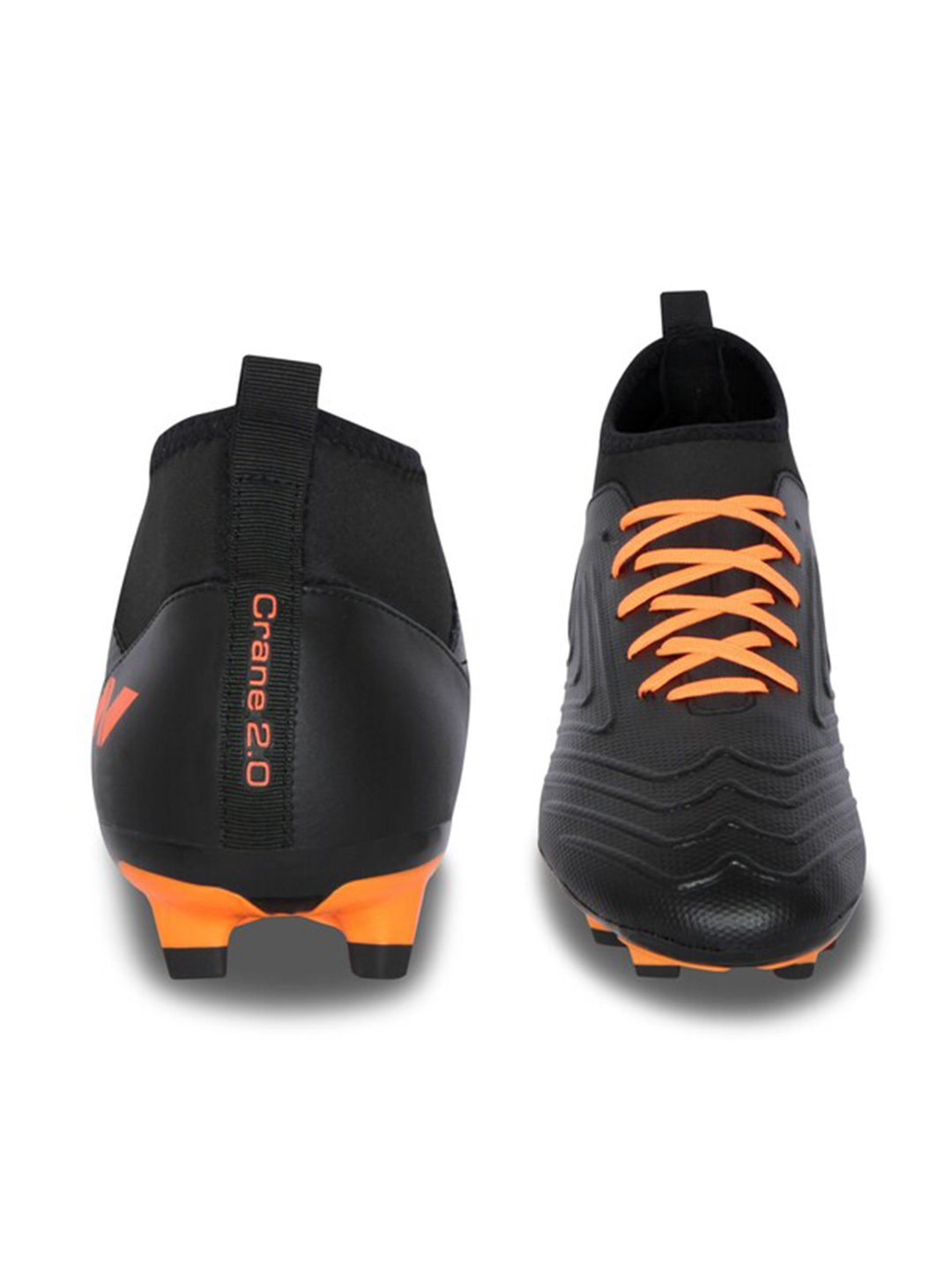 Nivia Men Black Crane Football Shoes (3)