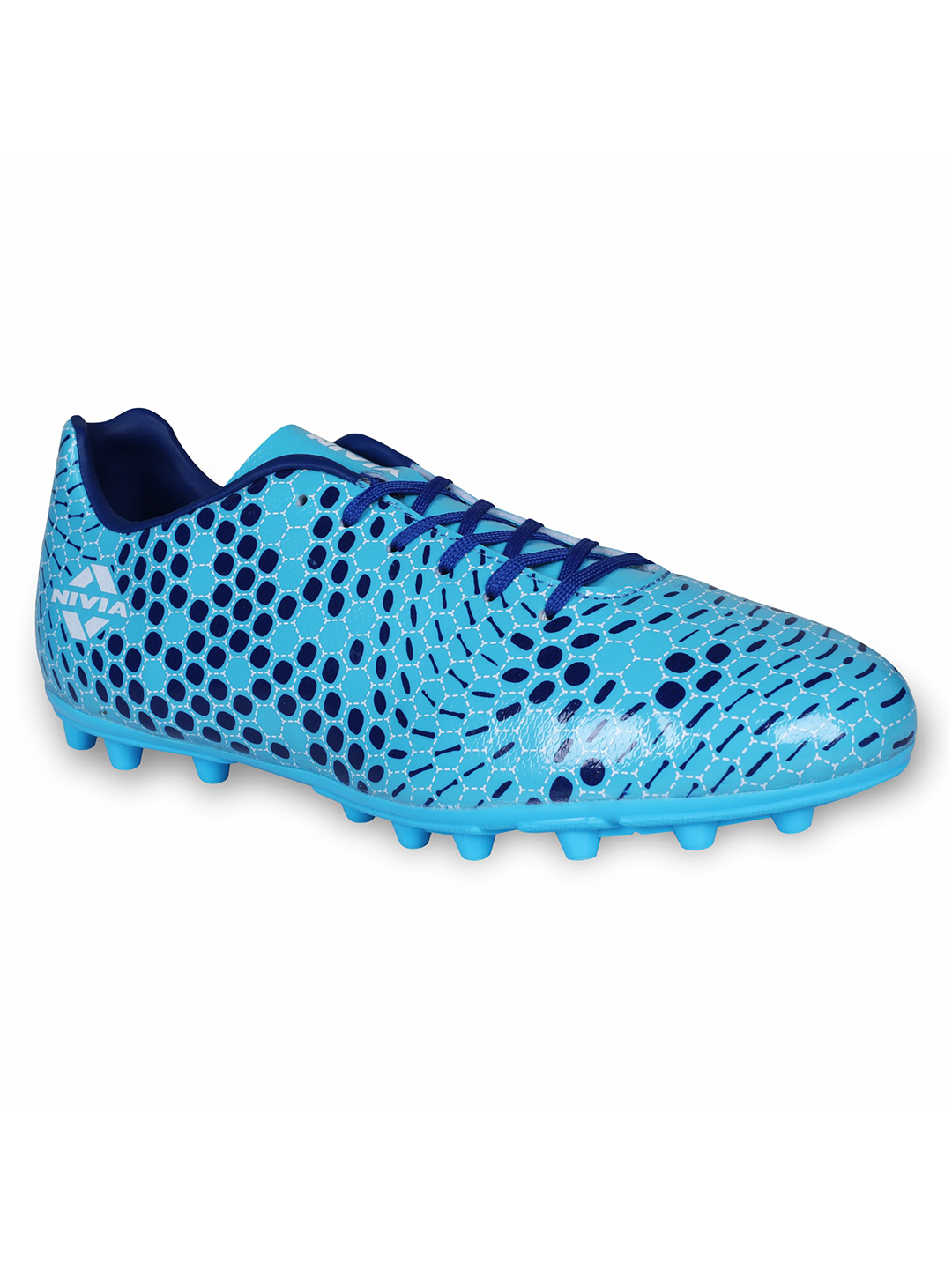 Nivia Men Blue Kross Football Shoes (5)