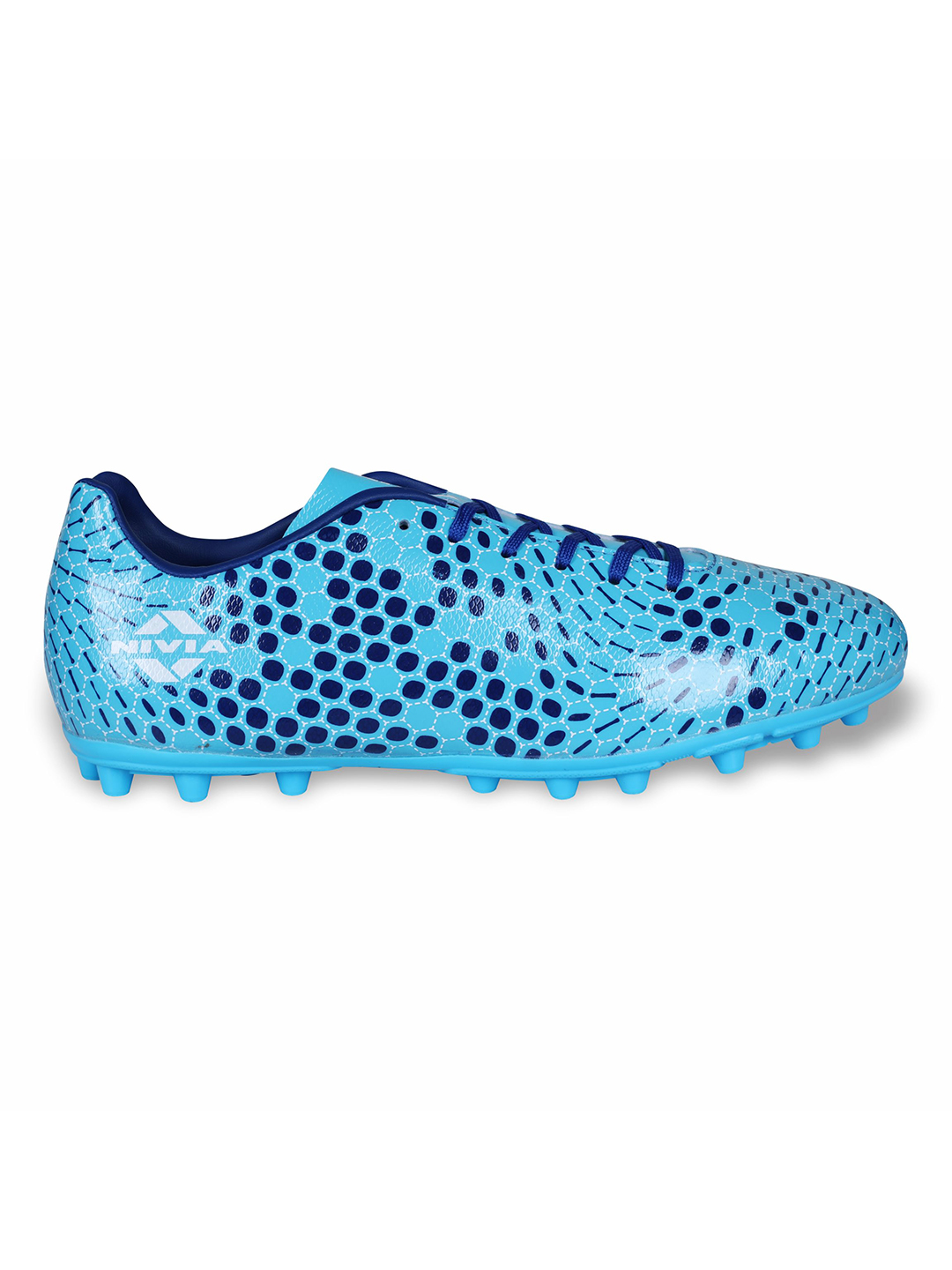 Nivia Men Blue Kross Football Shoes (1)