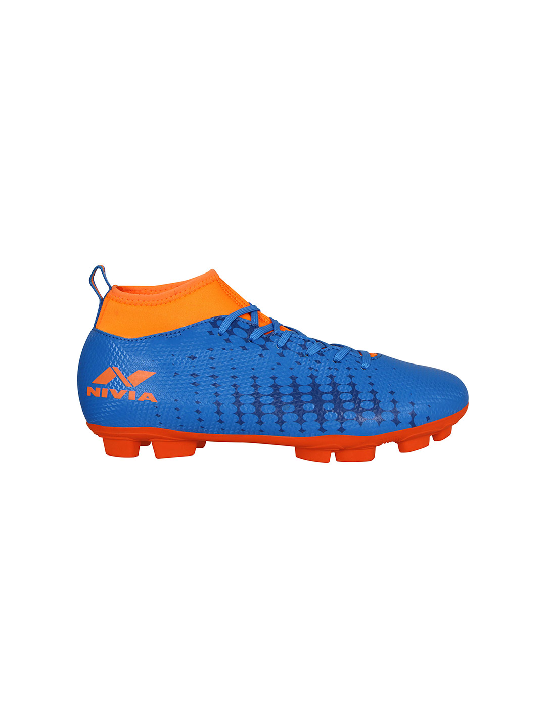 Men Blue & Orange Ultra Football Shoes