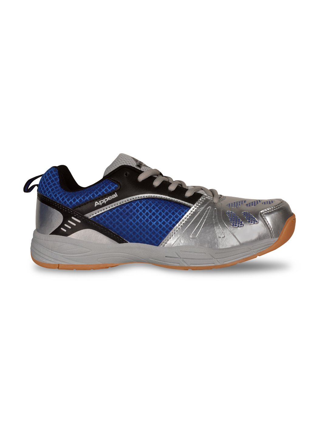 Nivia Men Blue & Silve Appeal Badminton Shoes (1)