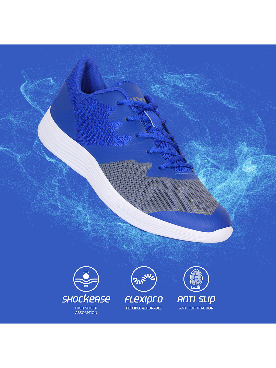 Nivia Men Blue Street Runner Running Shoes (3)