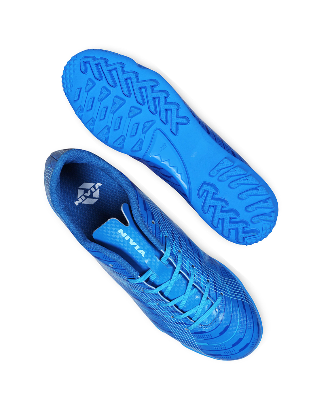 Nivia Men Blue Vega Football Turf Shoes (5)