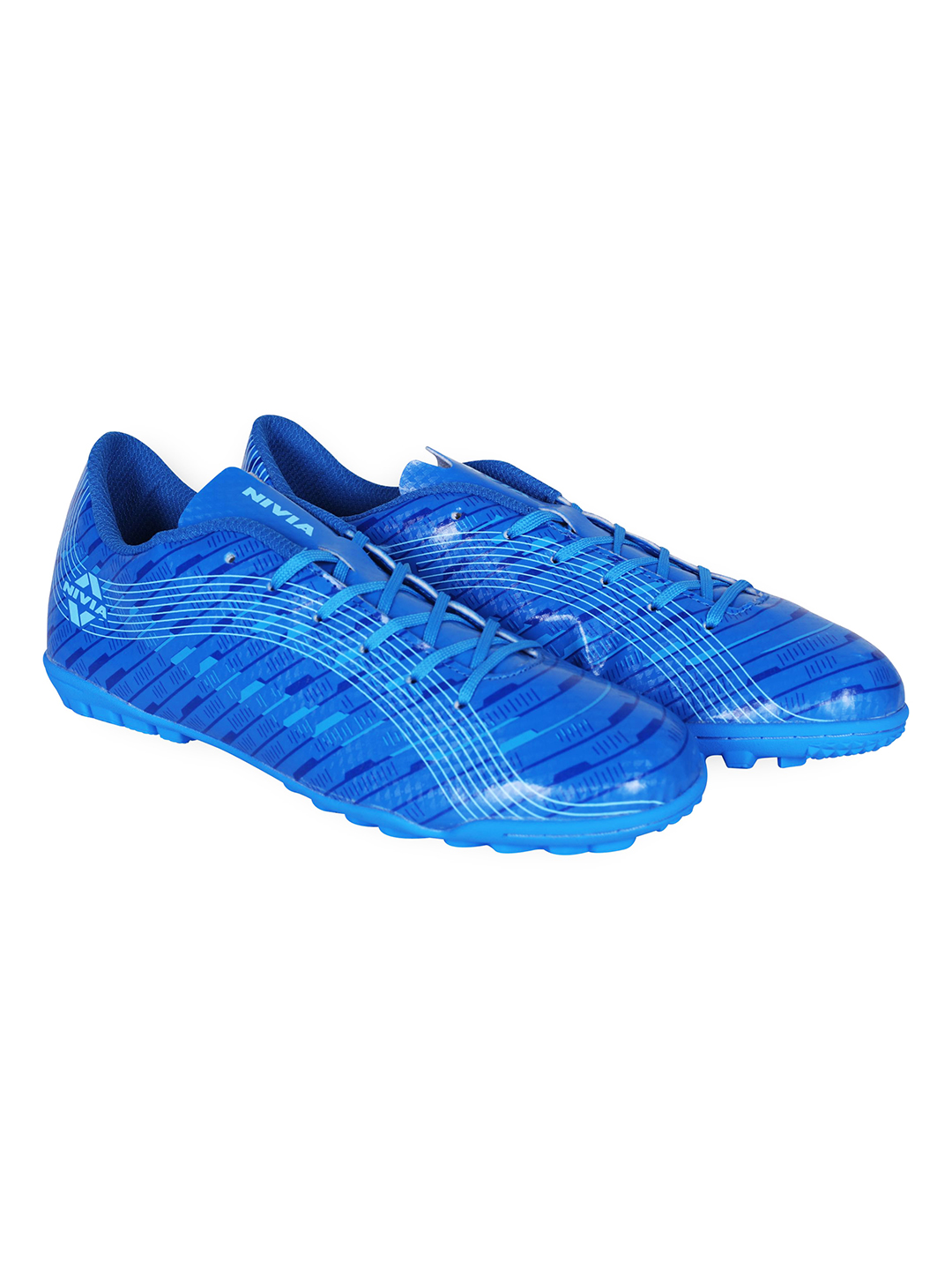 Nivia Men Blue Vega Football Turf Shoes (2)