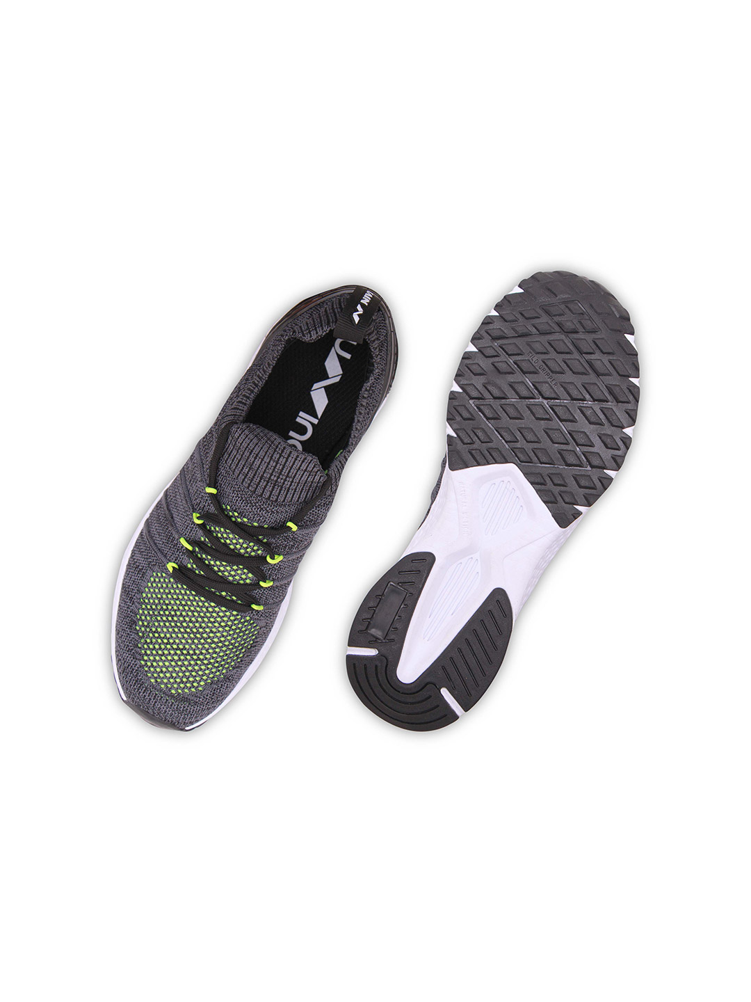 Nivia Men Grey & Black Arnold 2.0 Jogger Running Shoes (2)