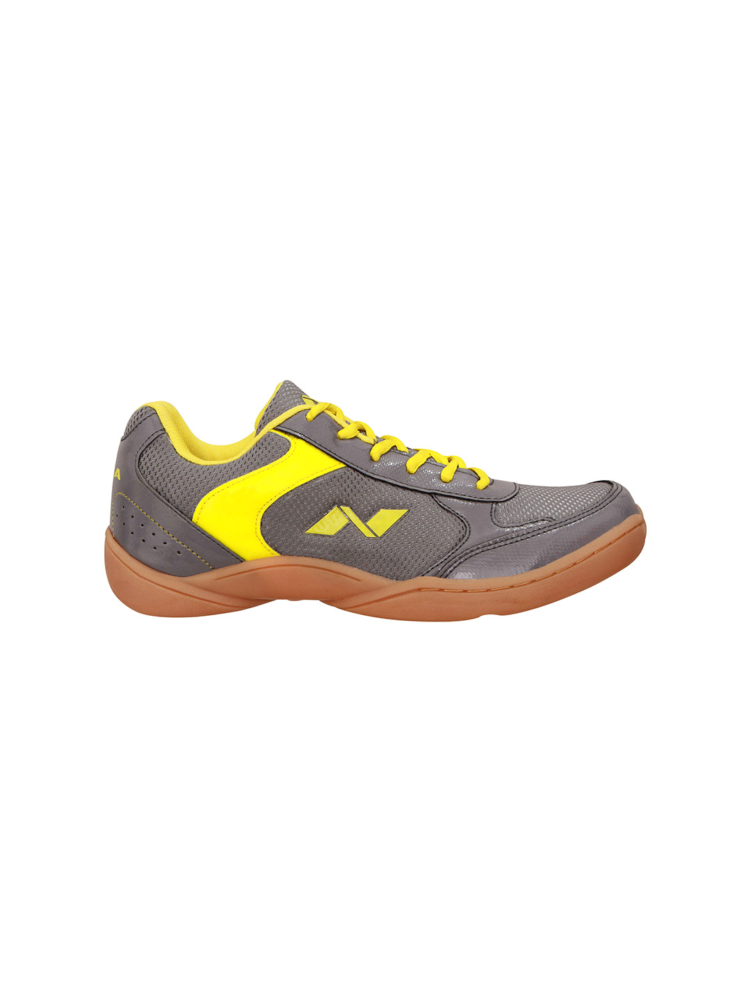 Nivia Men Grey Flash Badminton Shoes (1)