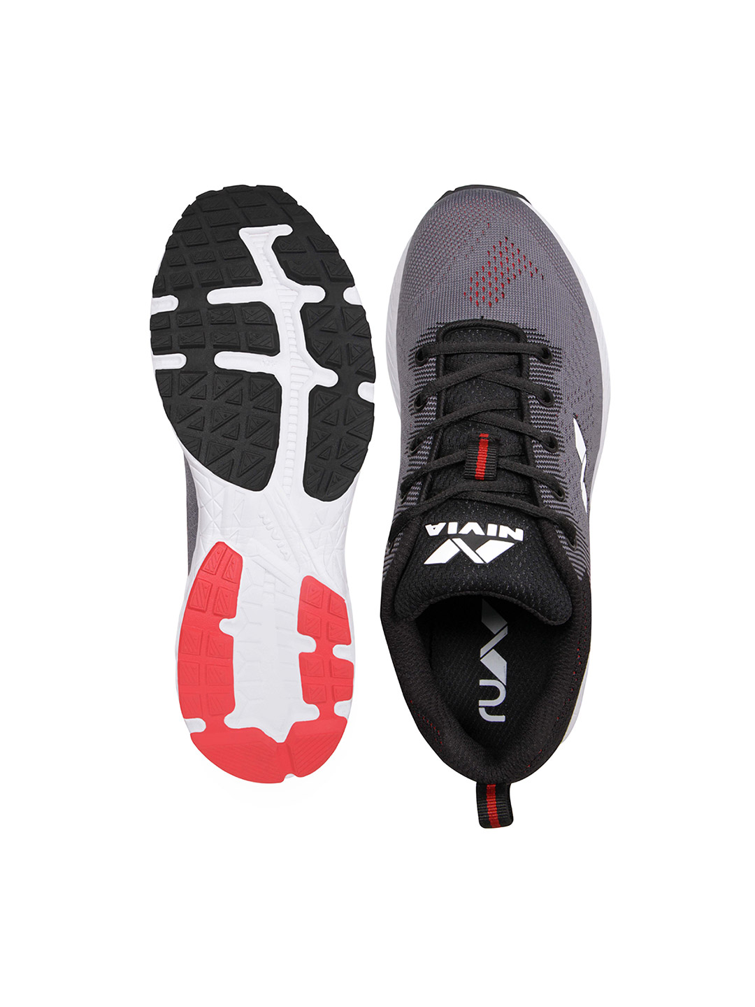Nivia Men Grey Yorks Running Shoes (5)