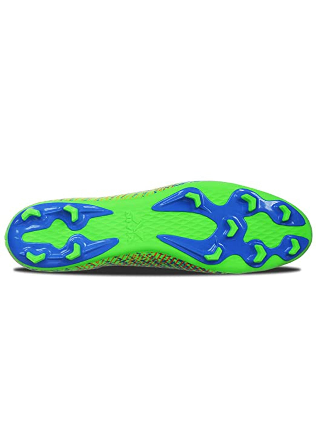 Nivia Men Neon Green and A.Blue Encounter 9.0 Football Shoes (4)