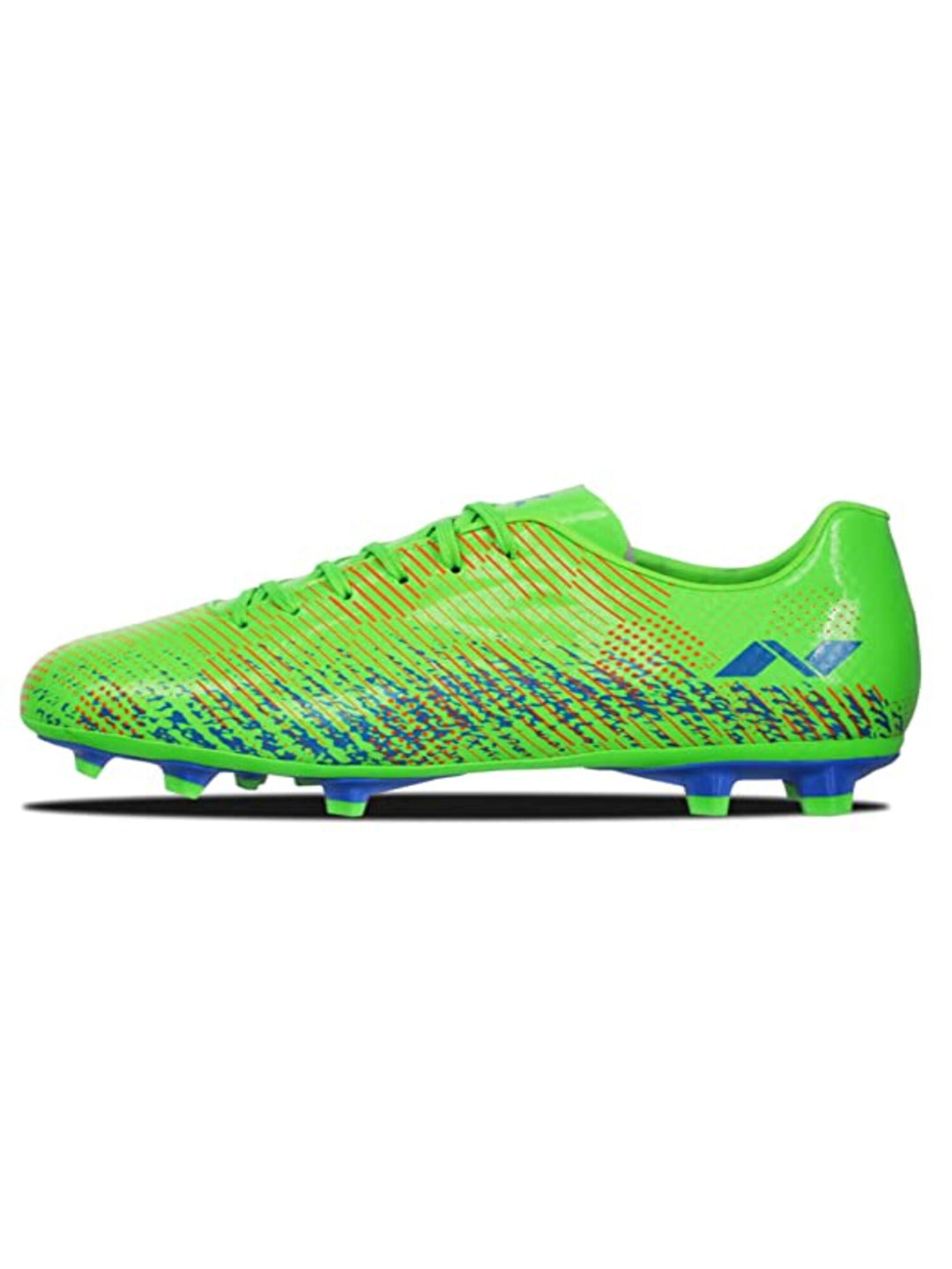 Nivia Men Neon Green and A.Blue Encounter 9.0 Football Shoes (6)