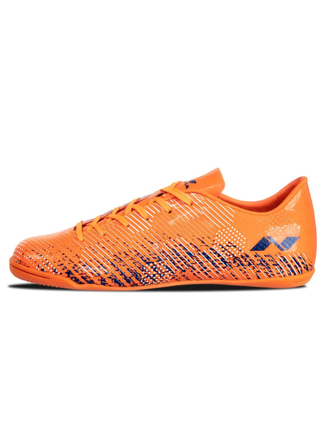 Nivia Men Orange-Royal Blue Encounter 9.0 Futsal Football Shoes (1)