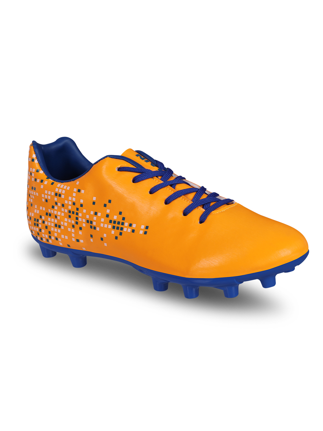 Nivia Men Orange and Blue Passion Football Shoes (2)