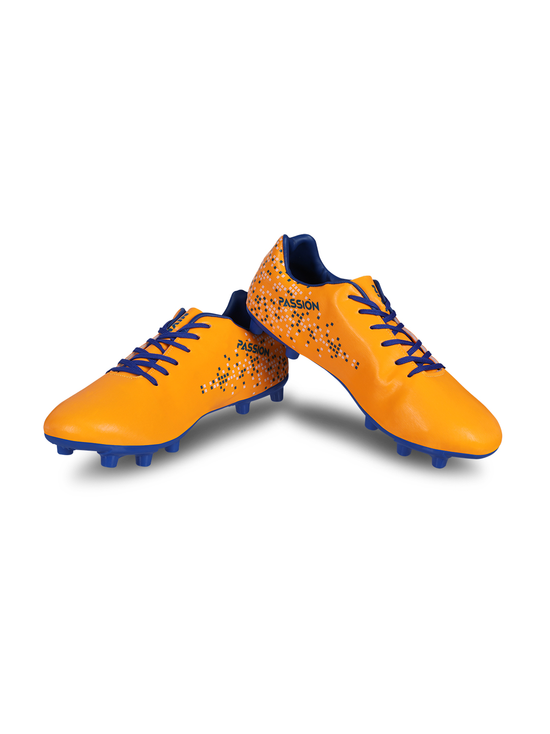 Nivia Men Orange and Blue Passion Football Shoes (4)