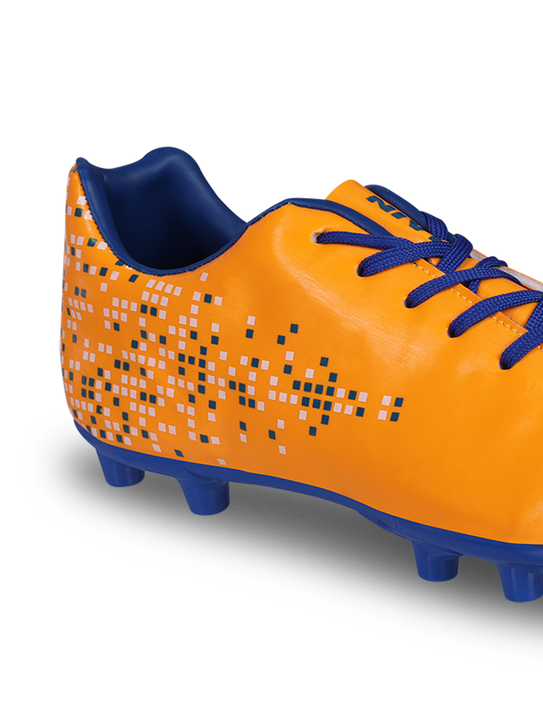 Nivia Men Orange and Blue Passion Football Shoes (8)