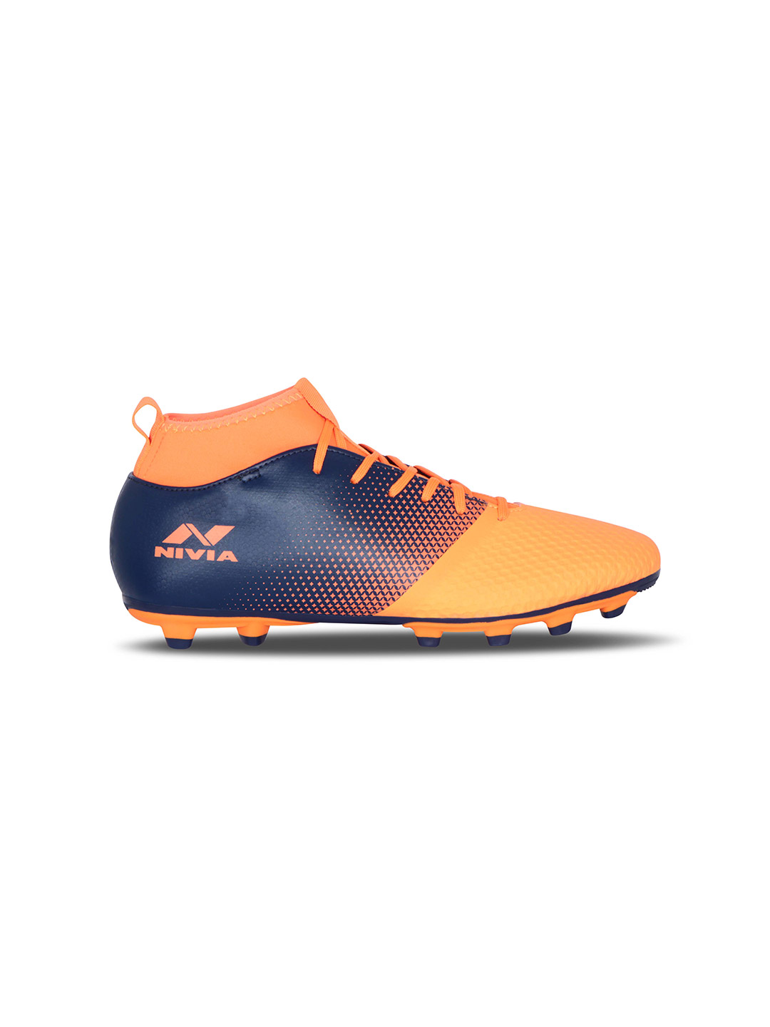 Men Orange Ashtang Football Shoes