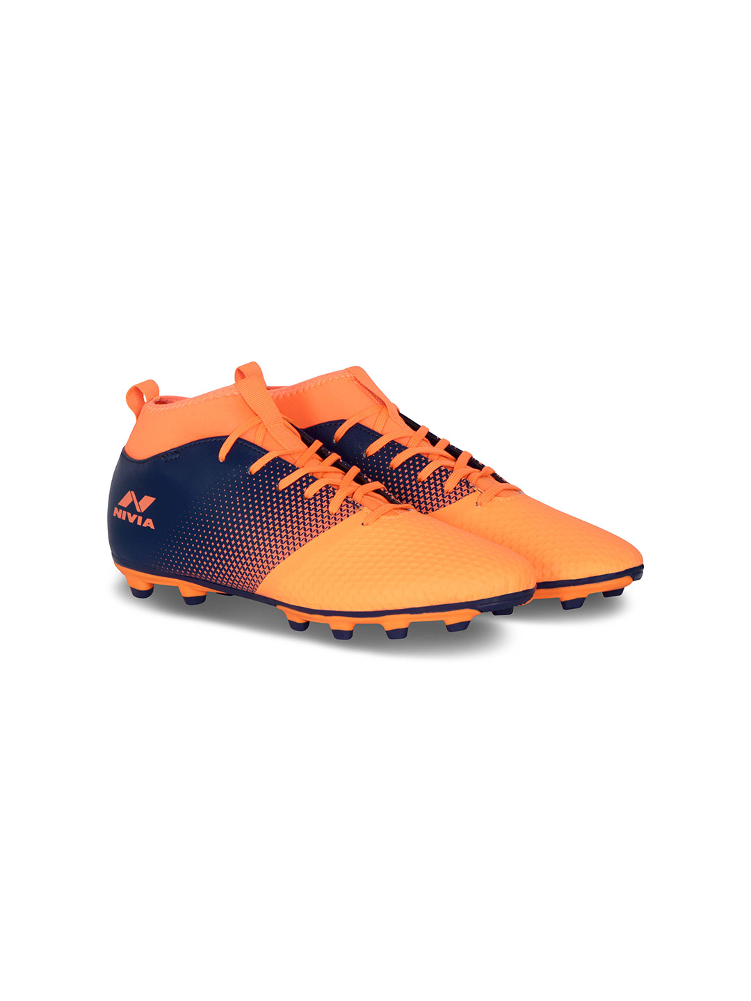 Nivia Men Orange Ashtang Football Shoes (2)